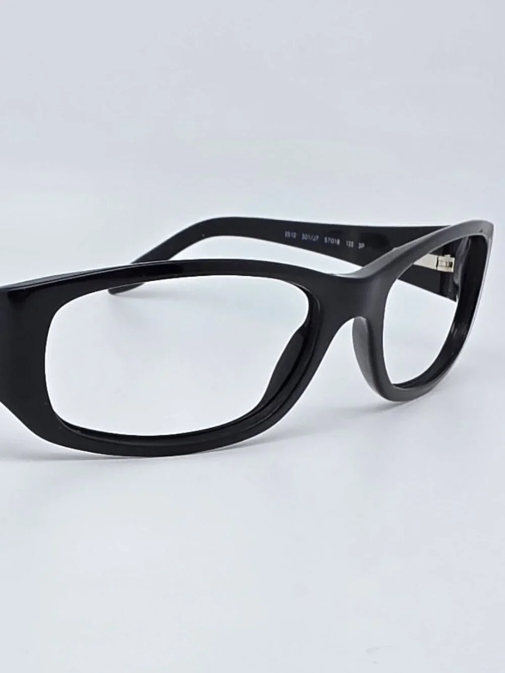 Revo 2512 301/J7 Black Sunglasses Frame w/ Flexhinge and Case Italy 57-18-135